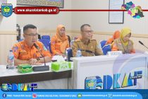 SEKDA PIMPIN RAPAT TEKNIS PENGUMPULAN DATA INDEKS KETAHANAN MASYARAKAT (IKM) KEGIATAN PENYUSUNAN KAJIAN RISIKO BENCANA KABUPATEN OGAN KOMERING ULU SELATAN