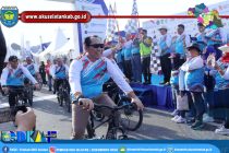 RATUSAN GOWESER DARI BERBAGAI WILAYAH DI INDONESIA KEMBALI RAMAIKAN SRIWIJAYA RANAU GRAN FONDO.