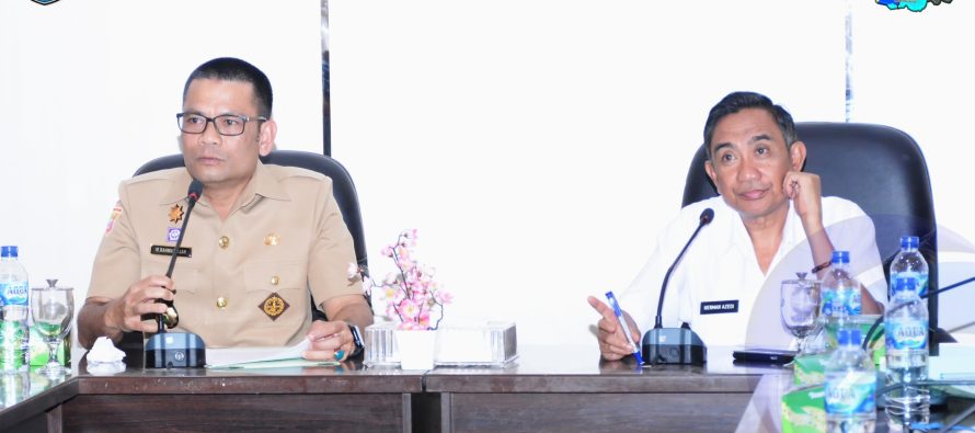 SEKRETARIS DAERAH OKU SELATAN PILIH RAPAT PEMBAHASAN RANCANGAN KUA DAN PPAS PEMKAB OKU SELATAN TAHUN 2025.