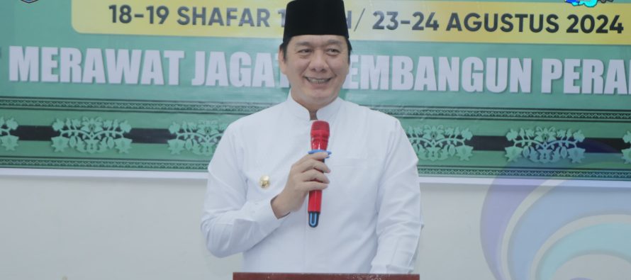 WAKIL BUPATI OKU SELATAN HADIRI PEMBUKAAN KONFERENSI CABANG NAHDLATUL ULAMA PCNU ANGKATAN KE-4 OKU SELATAN DI BUAY PEMACA