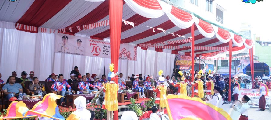 PAWAI PEMBANGUNAN MERIAHKAN PERAYAAN HUT RI KE-79 DI KABUPATEN OKU SELATAN.