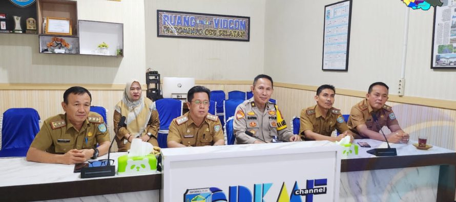 EMKAB OKU SELATAN IKUTI RAKOR PENGENDALIAN INFLASI DAERAH MINGGU PERTAMA BULAN SEPTEMBER SECARA VIRTUAL