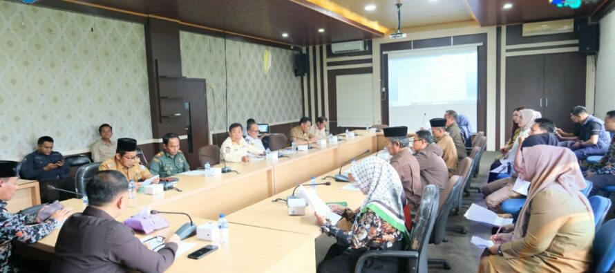 PEMKAB OKU SELATAN GELAR RAPAT PERSIAPAN PERINGATAN MAULID NABI MUHAMMAD SAW TAHUN 2024