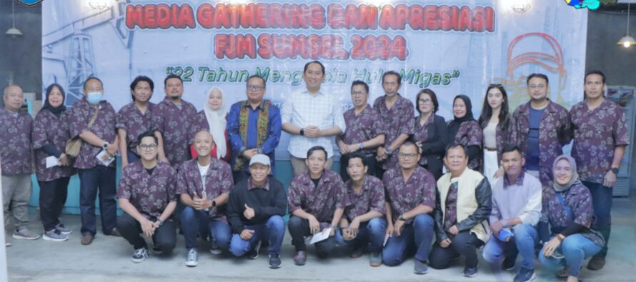 BUPATI OKU SELATAN H. POPO ALI HADIRI MEDIA GATHERING SKK MIGAS DAN APRESIASI FORUM JURNALIS MIGAS ( FJM) SUMSEL TAHUN 2024 DI KABUPATEN OKU SELATAN.