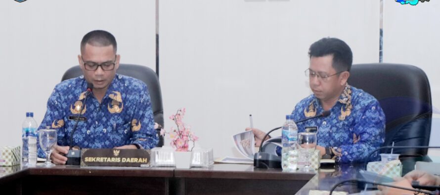 PEMKAB OKU SELATAN GELAR RAKOR TENTANG PENGENDALIAN INFLASI DAERAH BULAN AGUSTUS 2024.