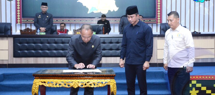 SEKDA OKU SELATAN HADIRI RAPAT PARIPURNA DPRD OKU SELATAN MASA PERSIDANGAN PERTAMA TAHUN SIDANG 2024.