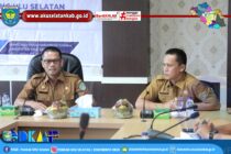 SEKDA OKU SELATAN PIMPIN RAPAT KONSULTASI PUBLIK II RDTR WILAYAH PERKOTAAN PULAU BERINGIN.