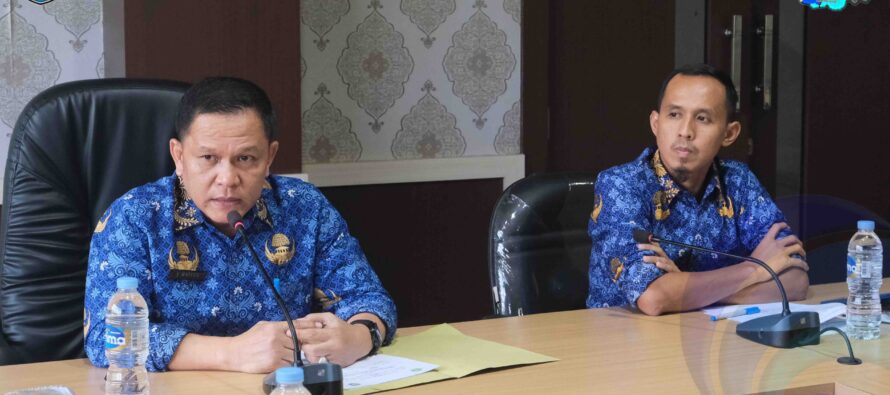 ASISTEN I OKU SELATAN PIMPIN RAKOR BERSAMA STIKES AMLA ARIF BATURAJA TENTANG RENCANA KERJASAMA BERSAMA PEMKAB OKU SELATAN.