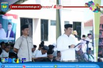 UPACARA PERINGATAN HARI SANTRI NASIONAL, BUPATI OKU SELATAN SAMPAIKAN AMANAT MENTERI AGAMA RI