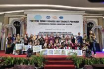 UTUSAN DARI KABUPATEN OKU SELATAN BERHASIL MERAIH JUARA UMUM DALAM FESTIVAL LOMBA TUNAS BAHASA IBU DI TINGKAT PROVINSI SUMSEL TAHUN 2024.