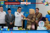 SEKDA KABUPATEN OKU SELATAN HADIRI CEREMONY HUT BANK SUMSEL BABEL CABANG MUARADUA KE 67 TAHUN.