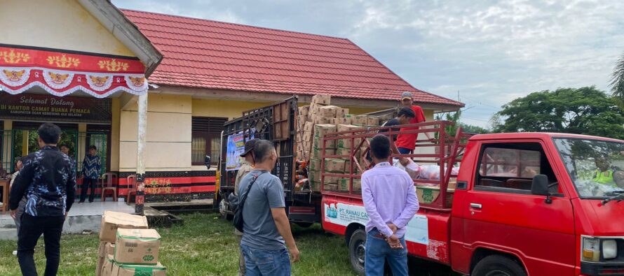 PEMKAB OKU SELATAN GELAR PASAR MURAH DI KECAMATAN BUANA PEMACA