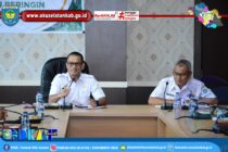 SEKDA PIMPIN RAPAT KONSULTASI PUBLIK II KEGIATAN PENYUSUNAN DOKUMEN KLHS RDTR DAN PERATURAN ZONASI KAWASAN PERKOTAAN PULAU BERINGIN KECAMATAN PULAU BERINGIN