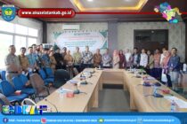 ASISTEN BIDANG PEREKONOMIAN DAN PEMBANGUNAN SETDA OKU SELATAN PIMPIN RAPAT KONSULTASI PUBLIK II PENYUSUNAN DOKUMEN KAJIAN KLHS RDTR DAN PZ KAWASAN PERKOTAAN DESA KOTAWAY KECAMATAN BUAY PEMACA.