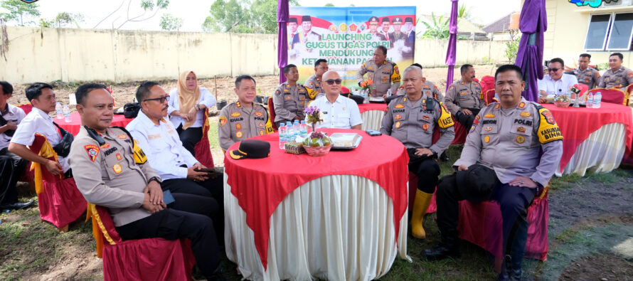 PEMKAB HARAPKAN PENANAMAN BIBIT PANGAN BERGIZI OLEH POLRES OKU SELATAN DORONG PRODUKSI DAN TINGKATKAN KETAHANAN PANGAN