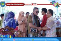 KEPALA DINAS PENDIDIKAN HADIRI KEGIATAN PENTAS SENI YANG DISELENGGARAKAN OLEH SMP N 1 MUARADUA KABUPATEN OKU SELATAN.