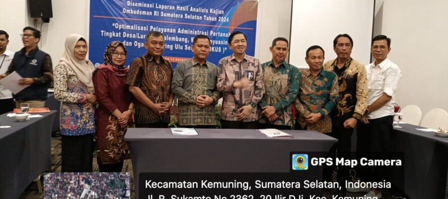 PEMKAB OKU SELATAN TERIMA LAPORAN HASIL KAJIAN (LHA) PENCEGAHAN MALADMINISTRASI TAHUN 2024 DARI OMBUDSMAN RI PROVINSI SUMATERA SELATAN