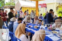 PEMERINTAH KABUPATEN OKU SELATAN GELAR PASAR MURAH DI KECAMATAN BUAY SANDANG AJI.