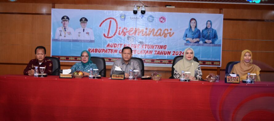 ASISTEN I BIDANG PEMERINTAHAN DAN KESRA PIMPIN KEGIATAN DISEMINASI AUDIT KASUS STUNTING SEMESTER II TAHUN 2024 DI KABUPATEN OKU SELATAN.