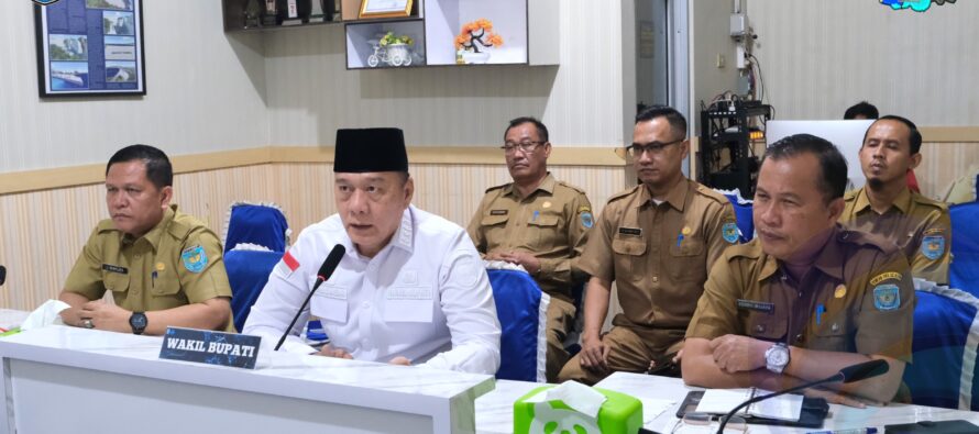 WAKIL BUPATI OKU SELATAN SAMPAIKAN KESIAPAN OKU SELATAN PADA RAPAT PERSIAPAN PELAKSANAAN PILKADA SERENTAK TAHUN 2024 DI KABUPATEN/KOTA SE-SUMATERA SELATAN