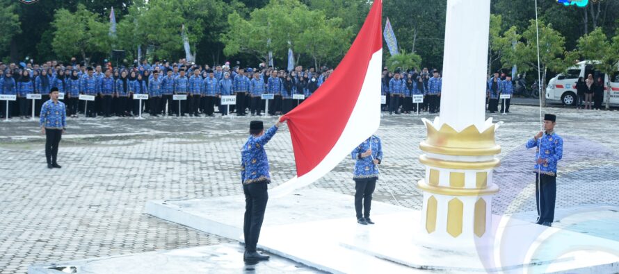 KORPRI KABUPATEN OKU SELATAN GELAR UPACARA PERINGATAN HUT KORPRI KE -53 TAHUN 2024