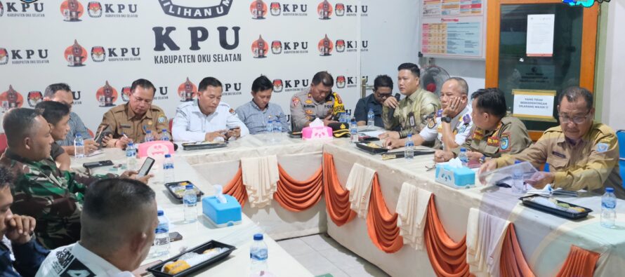 PEMKAB OKU SELATAN HARAPKAN REKAPITULASI HASIL PENGHITUNGAN SUARA TINGKAT KABUPATEN BERJALAN LANCAR, AMAN DAN KONDUSIF