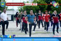 KORPRI KABUPATEN OKU SELATAN GELAR SENAM SEHAT DALAM RANGKA PERINGATAN HUT KORPRI KE – 53 TAHUN 2024.