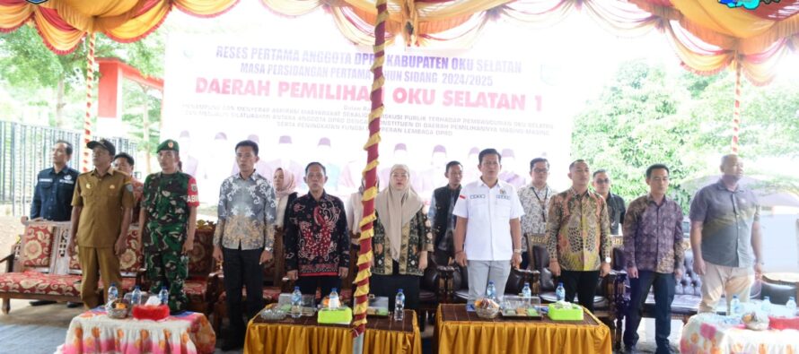 PEMKAB OKU SELATAN KEMBALI DAMPINGI ANGGOTA DPRD KABUPATEN OKU SELATAN LAKSANAKAN RESES DI DAPIL I