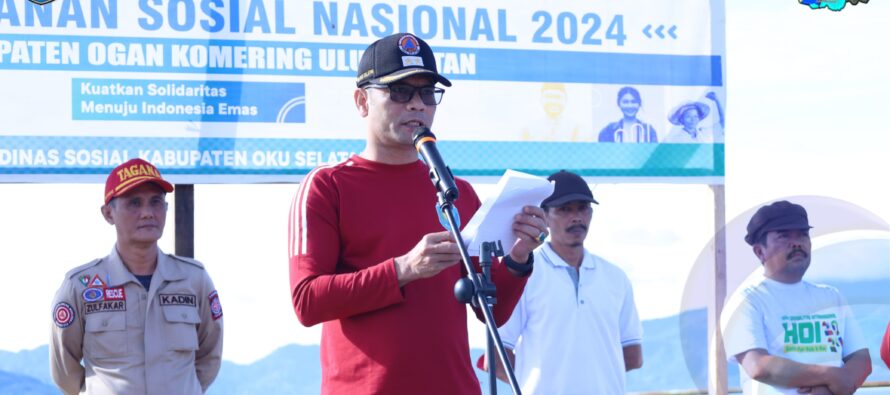 HADIRI PERINGATAN HKSN 2024 TINGKAT KABUPATEN OKU SELATAN, SEKRETARIS DAERAH GELORAKAN SEMANGAT KEBERSAMAAN DAN GOTONG ROYONG MEMBANGUN DAERAH.