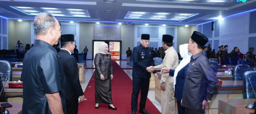 WAKIL BUPATI OKU SELATAN HADIRI RAPAT PARIPURNA DPRD OKU SELATAN DENGAN AGENDA PENYAMPAIKAN HASIL RESES MASA PERSIDANGAN PERTAMA ANGGOTA DPRD TAHUN 2024/2025.