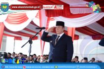 WAKIL BUPATI OKU SELATAN H. SHOLEHIEN ABUASIR HADIRI UPACARA HARI AMAL BHAKTI KEMENTRIAN AGAMA RI KE 79 TAHUN DI KABUPATEN OKU SELATAN.