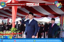 PEMKAB OKU SELATAN GELAR UPACARA BENDERA DALAM RANGKA PERINGATAN HARI JADI KABUPATEN OKU SELATAN KE-21 TAHUN 2025.