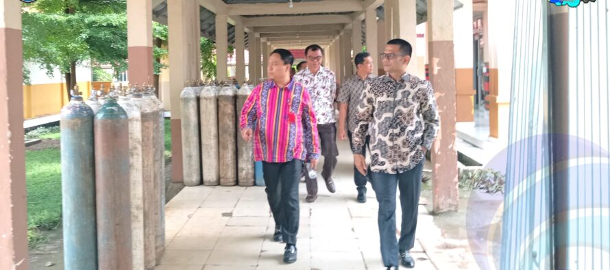 SEKDA OKU SELATAN TINJAU RENCANA PEMBANGUNAN PENINGKATAN KELAS C RSUD MUARADUA KABUPATEN OKU SELATAN TAHUN 2025.