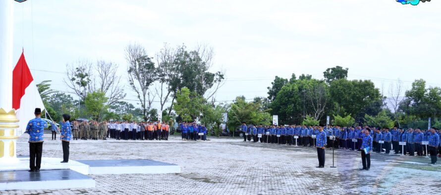 SEKRETARIS DAERAH JADI PEMBINA UPACARA HAHRI KESADARAN NASIONAL JANUARI 2025 DI LINGKUNGAN PEMKAB OKU SELATAN