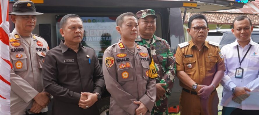 POLRES OKU SELATAN LAKSANAKAN PROGRAM PENANAMAN SERENTAK DUKUNG SWASEMBADA PANGAN 2025