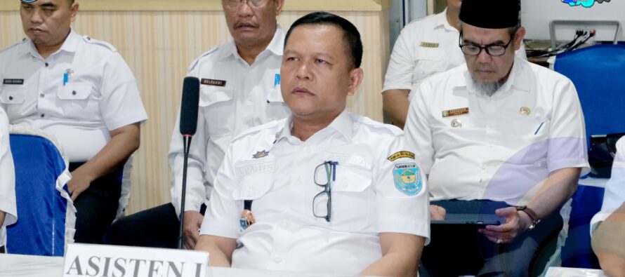 PEMKAB OKU SELATAN IKUTI LAUNCHING HASIL SPI TAHUN 2024 BERSAMA KPK RI SECARA DARING.