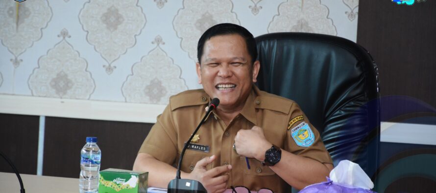 PEMKAB OKU SELATAN GELAR RAPAT PERSIAPAN KEGIATAN TABLIGH AKBAR , DALAM RANGKA HUT KE-21 KABUPATEN OKU SELATAN.