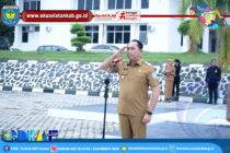 JADI PEMBINA APEL GABUNGAN, BUPATI POPO ALI PAMIT DAN UCAPKAN TERIMAKASIH KEPADA PEMKAB OKU SELATAN