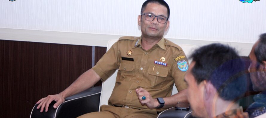 SEKDA OKU SELATAN SAMBUT BAIK KEDATANGAN TIM INSPEKTORAT PROVINSI SUMSEL DI KABUPATEN OKU SELATAN.