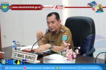WAKIL BUPATI OKU SELATAN H. MISNADI PIMPIN ENTRY MEETING BPK RI DI KABUPATEN OKU SELATAN.
