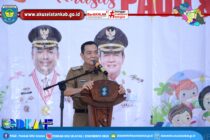 WAKIL BUPATI OKU SELATAN H. MISNADI MEMBUKA SECARA RESMI LOMBA MEWARNAI TINGKAT PAUD/ TK SE- KABUPATEN OKU SELATAN.