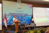 SEKDA OKU SELATAN IKUTI WORKSHOP PENGUATAN PERAN SEKRETARIS DAERAH YANG DIGELAR OLEH ASOSIASI PEMERINTAH KABUPATEN SELURUH INDONESIA