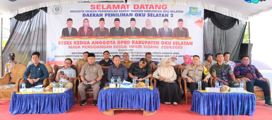 HARI KEDUA RESES ANGGOTA DPRD OKU SELATAN DAPIL II MASA PERSIDANGAN KE DUA TAHUN 2024/2025