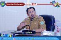 TINGKATKAN PELAYANAN, BUPATI OKU SELATAN PIMPIN RAKOR BERSAMA PDAM TIRTA SAKA SELABUNG .