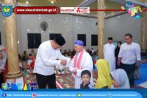 BUPATI KABUPATEN OKU SELATAN HADIRI PERINGATAN NUZULUL QUR’AN DI MASJID MULTAZAM PASAR ILIR MUARADUA.