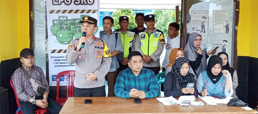 PEMKAB OKU SELATAN GELAR OPERASI PASAR GAS LPG 3 KG DI KECAMATAN BUAY PEMACA.