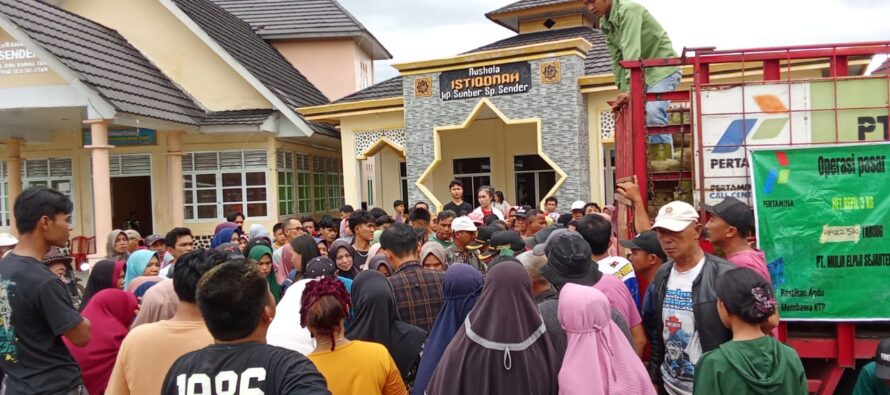 Pemerintah Kabupaten OKU Selatan bersama Agen LPG di Kabupaten OKU Selatan kembali melakukan Operasi Pasar LPG 3Kg di Tujuh Kecamatan di Kabupaten OKU Selatan