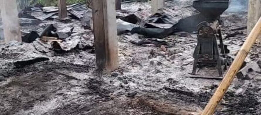 MUSIBAH KEBAKARAN KECAMATAN MEKAKAU ILIR, BUPATI OKU SELATAN IMBAU MASYARAKAT UNTUK LEBIH WASPADA DAN SELALU BERHATI- HATI