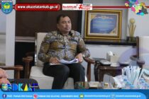 BUPATI ABUSAMA, SH., TERIMA KUNJUNGAN KEPALA BPJS KESEHATAN CABANG PRABUMULIH UNTUK SAMPAIKAN PELAKSANAAN PROGRAM JKN DI KABUPATEN OKU SELATAN