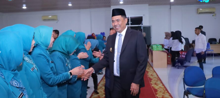 BUPATI OKU SELATAN LANTIK PENGURUS TP PKK DAN TIM PEMBINA POSYANDU KABUPATEN OKU SELATAN MASA BHAKTI 2025- 2030